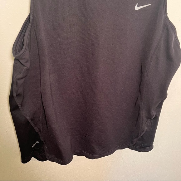 Nike Fit Dry Boxy Athletic Tank Top Black - Picture 4 of 11